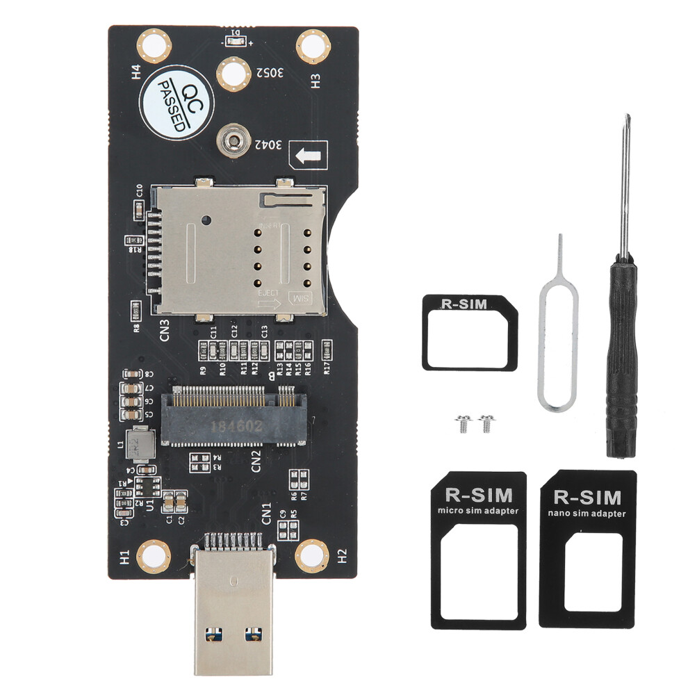 Fast Charging Cable Usb Adapter For M.2 Nggf Key B Module High Speed Data Transfer Rate With Sim Slot Highly Compatible Wwan To Usb Wireless Module Mo 9147006892497