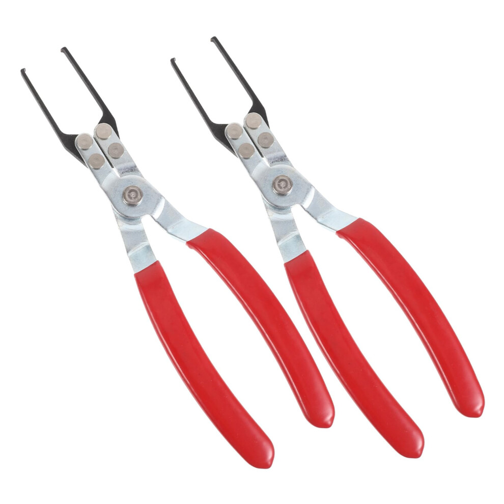 Fuse Puller Pliers 2Pcs Alloy Steel Relay Removal Tool For Automotive Electrical Maintenance And Car Fuse Box 9187378459584