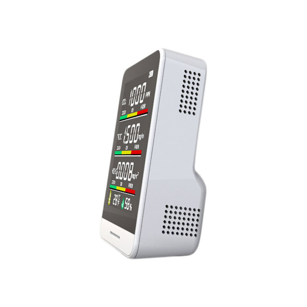 Multi-Function Air Quality Monitor CO2, TVOC, HCHO, Temp & Humidity Detector
