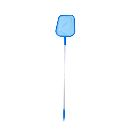 Pool Skimmer Net with Section Pole, Durable Mesh Leaf Rake for Efficient Swimming Pool Cleaning
