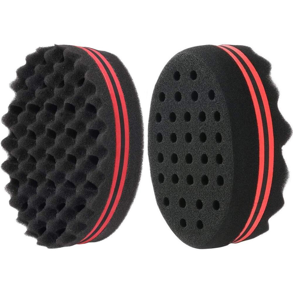 Easy-To-Use Hair Styling Sponge, BIGEDDIE Technology for Salon-Quality Curls at Home (Pack of 2) For Halloween Parties For Nightclubs For Daily Use