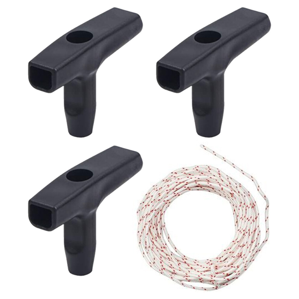 Easy to Use Recoil Starter Rope 10 Meter, Durable Soft-Grip Starter Handle Kit For Lawn Mower Chainsaw Trimmer Edger Engine Parts For Nightclubs