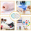 Creative Palette Hub, Φιλική προς το Περιβάλλον Παλέτα Νυχιών από Ρητίνη, Λεία Υφή για 6
