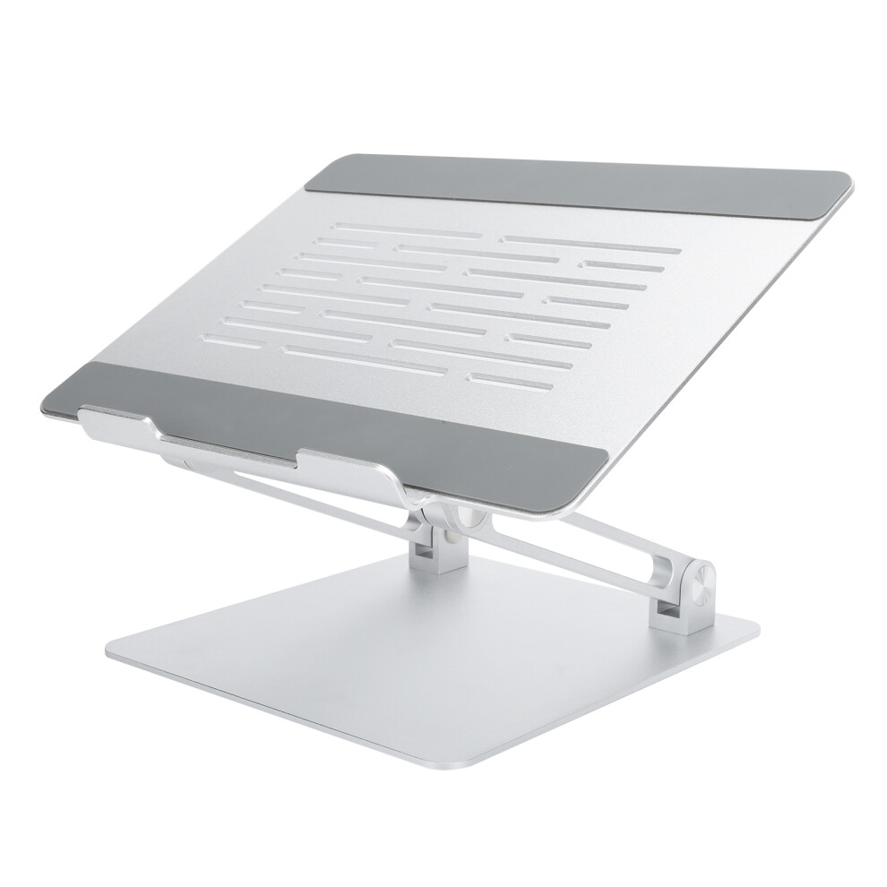 Ergonomic Laptop Stand With Damping Shaft Stable Adjustment Foldable Portable Riser For Tablets And Computers Up To 17 Inches Strong And Durable Desig 9147006038673