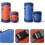 Lightweight Waterproof Compression Stuff Sack for Camping Sleeping Bag, Large Capacity M Orange 3