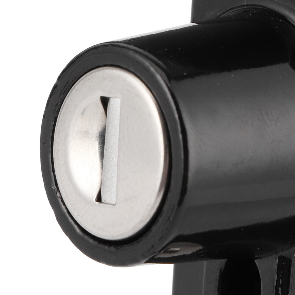 Motorcycle Helmet Lock For Kawasaki Ninja 250/400 2018+ Aluminum Steel Black/Silver 4681379397111