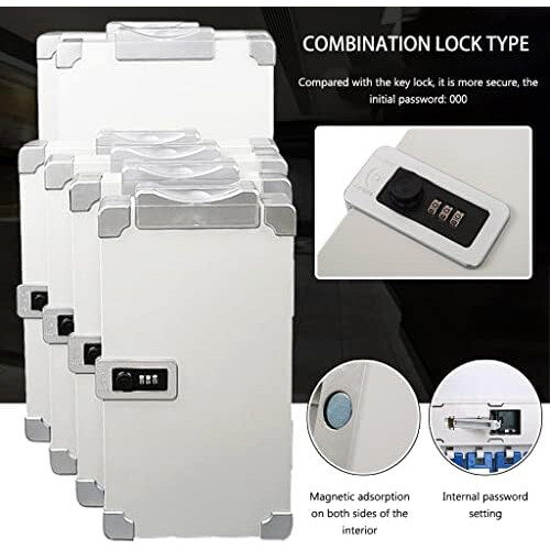 Key Storage Box WallMount With 24 Key Capacity And Secure Combination Lock For Home Or School 2