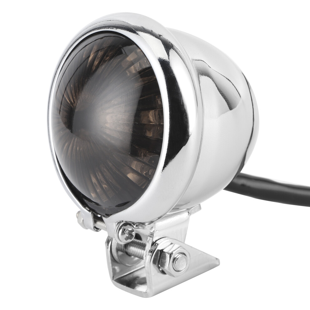Universal 12V Motorcycle Led Tail With Smoked Lens & Fixing Screw Light 4051379397587