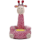 (joying-giraffe-pink) Plüschtier-Sofasessel für Kinder – Weiches Sitzkissen 1