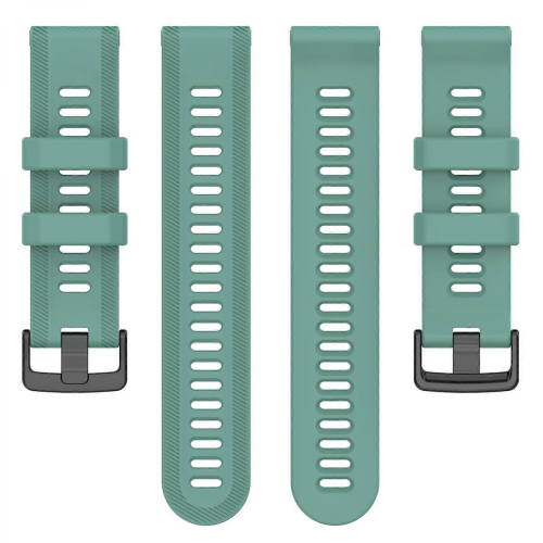 (Pine Green) Garmin Forerunner 955 Silicone Twill Watch Band 2