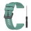 (Pine Green) Garmin Forerunner 955 Silicone Twill Watch Band 4