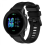 (Black) Garmin Forerunner 955 Silicone Twill Watch Band 2