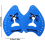 (blue, XS) Tyr Catalyst 2 Swim Training Hand Paddles 4