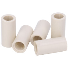 40pcs White Fiber Pool Cue Ferrules 12mm OD Stick Rod Repair Tool Tubes