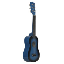 Ukelele Ukelele Soprano de 21 Pulgadas Guitarra Hawaiana de 6 Cuerdas Guitarra de Tilo Uke Instrumentos Musicales para Principiantes en MúSica