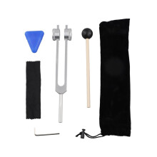 OM136.1Hz Aluminiumlegering Muzikale Stemvork Instrument Kit voor Geluidshelende Geluidsvibratie Gereedschappen
