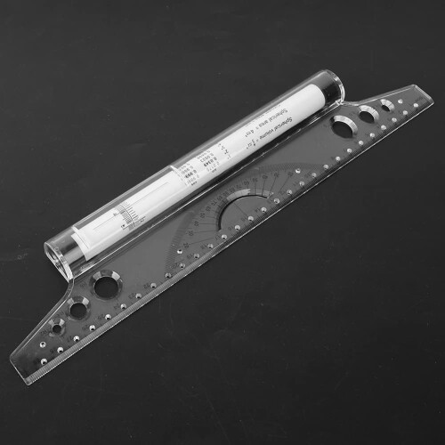 Artistic Parallel Ruler Exact Measurements For Engineers PVC Plastic Precision Drawing Tool 1