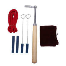 Carro PortáTil Profesional Jujube Piano Tuner Tuner Mute Kit Caja de Herramientas Kit de Herramientas de Varilla de AfinacióN de Piano Juego de