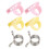 6Pcs Plastic Yarn Guide Thimbles for Comfort Knitting and Sewing 11