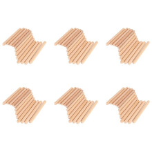 36 Pares de Clavos de Madera Instrumento de Percusión Musical Palos de Ritmo Percusión Palos de Ritmo Juguete Musical para Niños