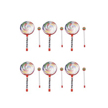6X Tambor de Piruleta de Percusión para Niños, 6 Pulgadas