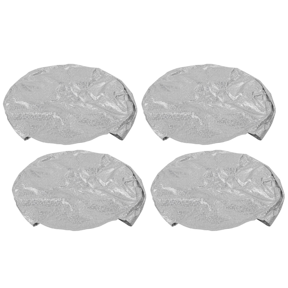 4Pcs Waterproof Tire Covers Aluminum Film Anti-Uv For 23-25In Tires 5031379400165