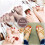 Επεκτάσεις νυχιών ποδιών Comfort Fit, Crystal Pure Gloss Acrylic με σχέδιο γαλλικής άκρης για 7