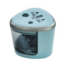 Compact Electric Pencil Sharpener, Battery Powered With Quick Sharpening Capabilities, Tungsten Steel Blade For Durability, Dual Diameter Capability