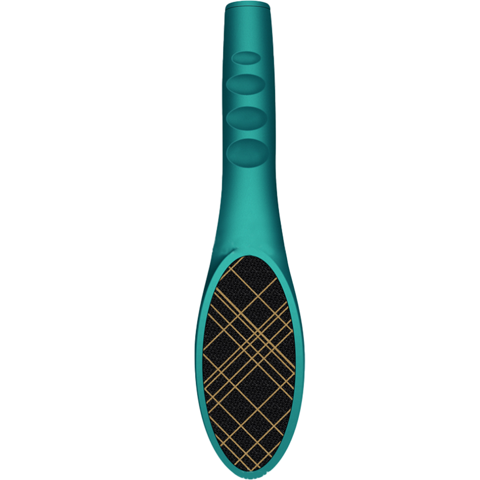 Foot File with Durable Glass Surface for Callus Remover, Gentle Exfoliation & Dead Skin Removal, Portable Pedicure Tool for Professional Salon Result