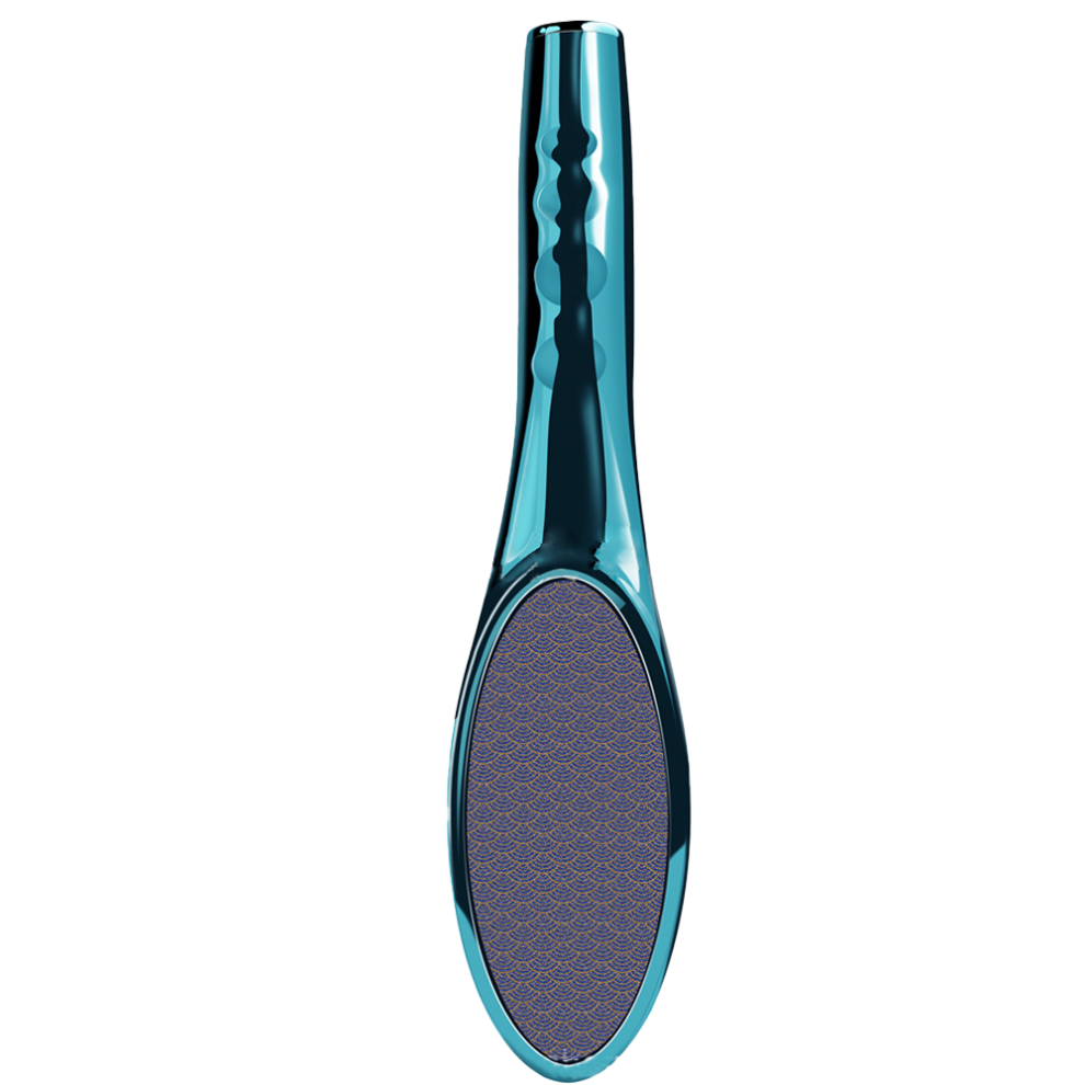 Foot File with Durable Glass Surface for Callus Remover, Gentle Exfoliation & Dead Skin Removal, Portable Pedicure Tool for Professional Salon Result