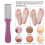 Foot Care Tool Revolution, Λίμα ποδιών από ανοξείδωτο ατσάλι με καινοτόμο σχεδιασμό διπλής 6