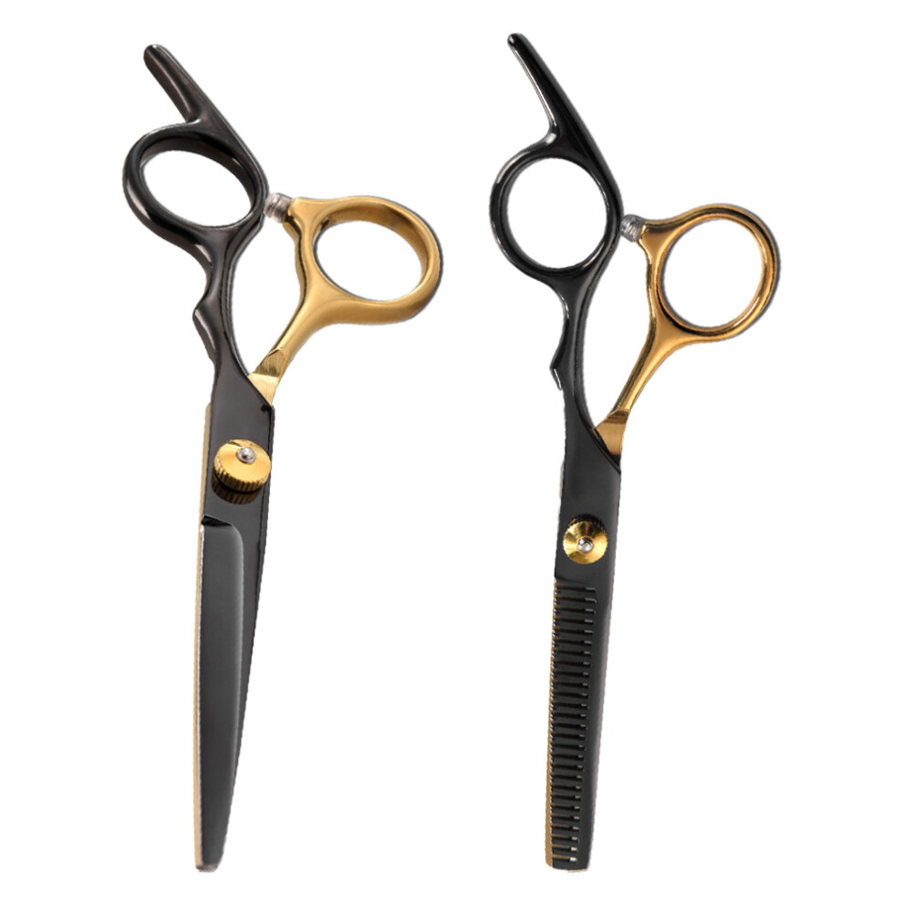 Stainless Steel Thinning Shears, Ergonomic Design For Optimal Control, Adjustable Screw Ensuring Customized Tension, Corrosion Resistant, Salon and