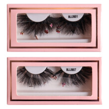 Festive Lash Luxe: Echte Nerzwimpern für hypoallergenen Tragekomfort, leichte Wimpern mit einzigartigem Design für wiederverwendbares, volles