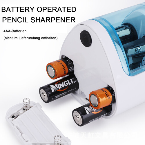 Efficient Electric Pencil Sharpener, Three Sharpening Options Available, Dual Diameter Capability For Versatile Sharpening, Safe And Convenient For K 2