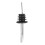 2pcs Acier inoxydable Liqueur  verseur avec bouchon de caoutchouc 6