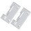 Durable Needle Plate Set for 14SH Overlock Machines - Iron Construction 1