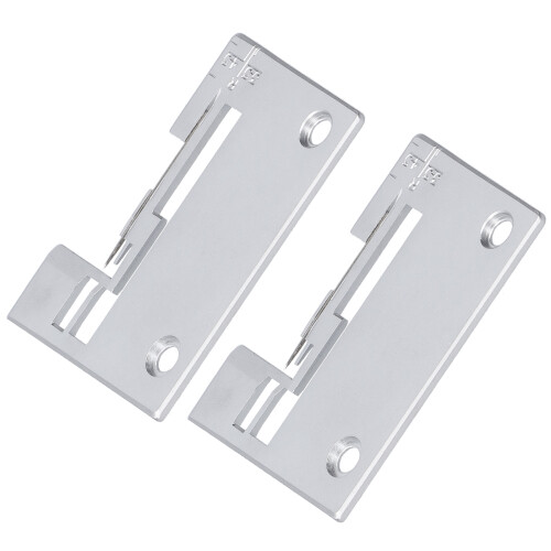 Durable Needle Plate Set for 14SH Overlock Machines - Iron Construction