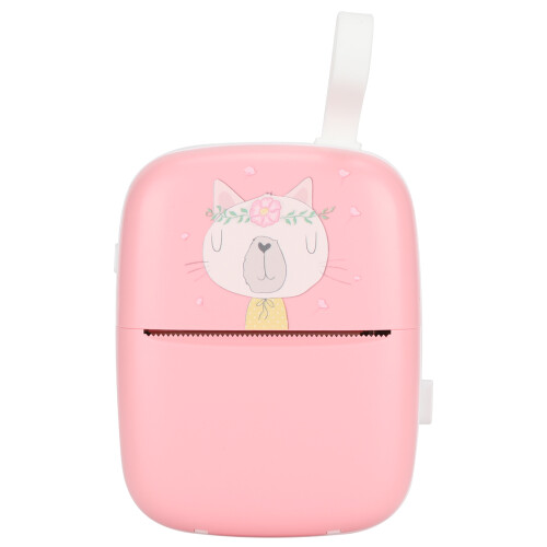 Portable Mini Printer for iOS Android, Bluetooth Thermal Printer with App Control Supports Photo Memo Label Printing High Resolution Inkless Wireless 1