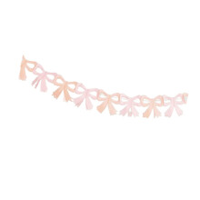 Papieren vlinder strik fotobanners Ballet Garland vlaggen-Roze
