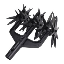 Garden Cultivator Long Spike ABS Hand Soil Tiller for Deep Soil Cultivation and Weed Removal