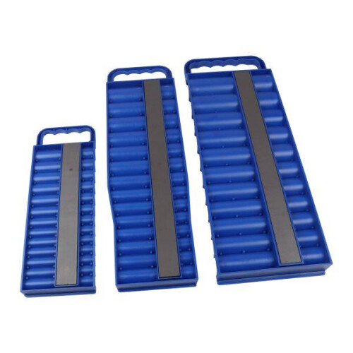 us pro US PRO Tools 3pc Magnetic Socket Holder Set 1/4" 3/8" 1/2" Drive with Carry Handle 6925 2