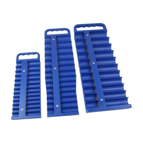 us pro US PRO Tools 3pc Magnetic Socket Holder Set 1/4" 3/8" 1/2" Drive with Carry Handle 6925 1