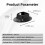BRDRC Table Base Expansion Mount for  OSMO Pocket 3,for Live Streaming,Video Fixed Handheld Gimbal Camera Accessories 2