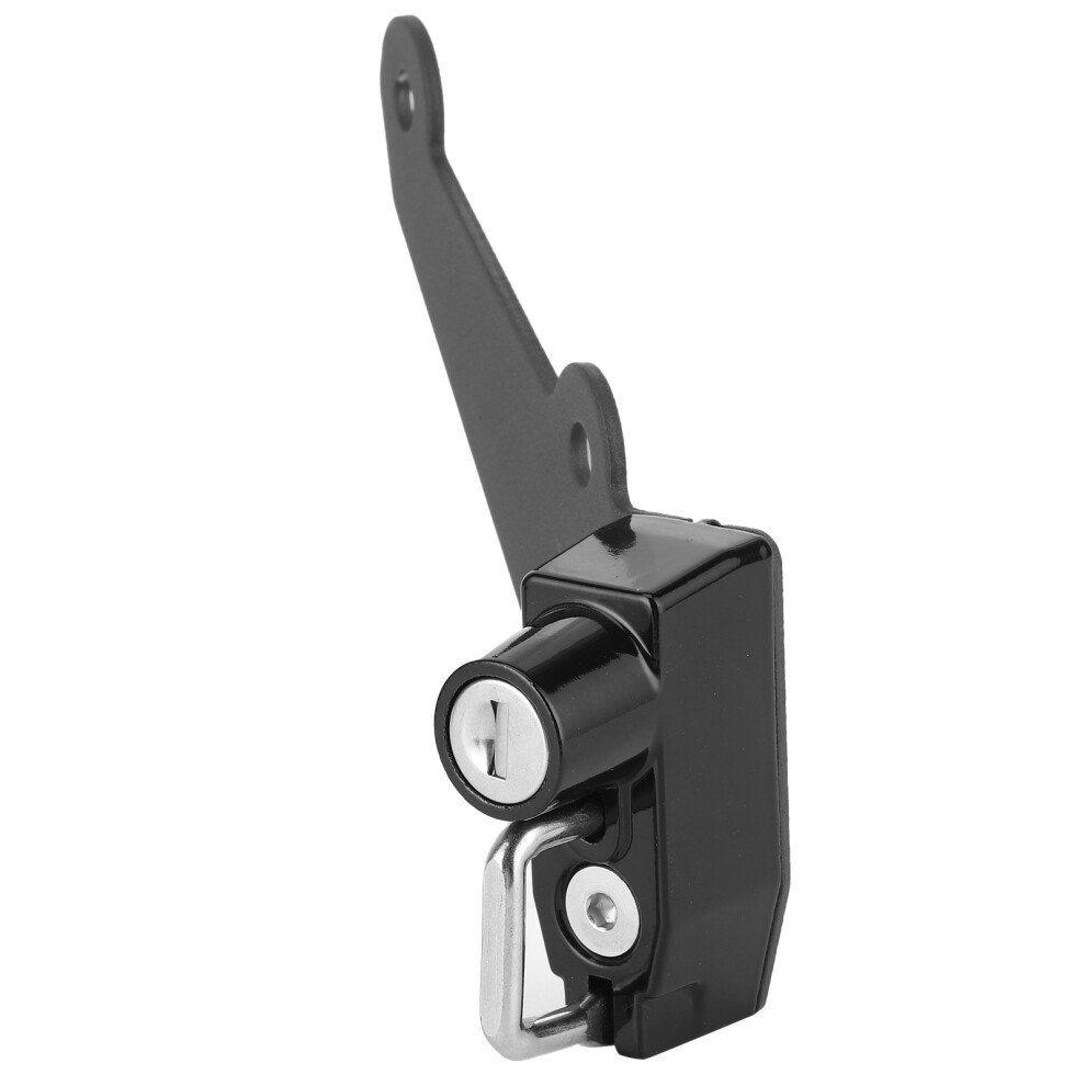 Motorcycle Helmet Lock Kit For Kawasaki Z1000/Ninja 1000 - Aluminum Black 3051379403081
