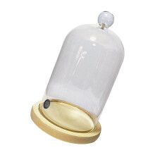 Cocktail Smoking Dome with Smoked Infusion Acrylic Lid for Elegant Food Presentation