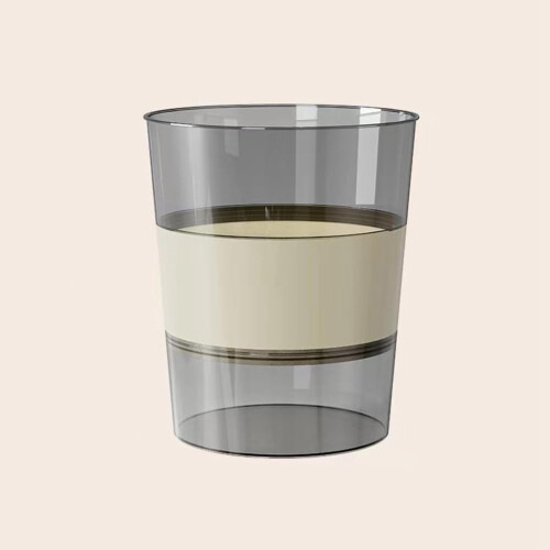 Portable Foldable Round Wastebasket Compact Indoor Trash Can For Bathroom Kitchen Office 1