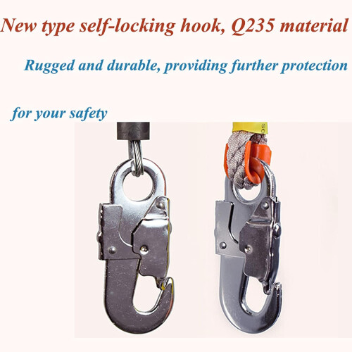 Fall Protection Retractable Height Safety Device, Auto Lock, 150 kg, 320m 2