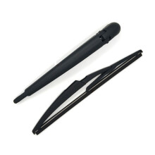 Rear Wiper Blade and Arm Set Compatible with Fiat 500, Fiat 500L, Fiat 500X 2007-2018, Black Windscreen Wiper Assembly