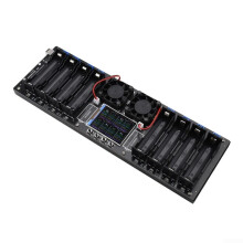 8Channel Battery Capacity and Internal Resistance Tester With 2.4Inch Color Screen 10A Discharge For LiIon Testing