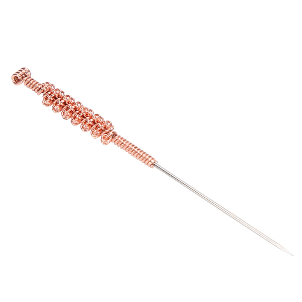10pcs Reusable Acupuncture Needles 0.60x25mm Easy Access & Low Pain
